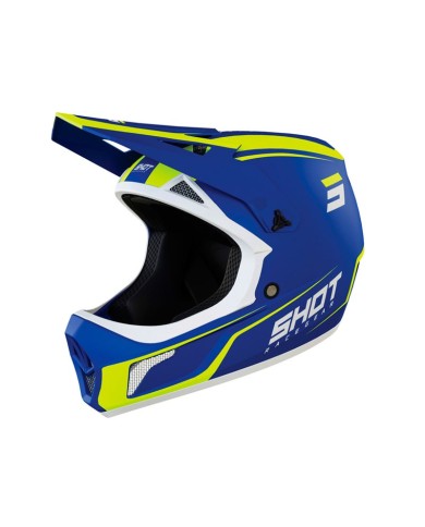 CASCO SHOT ROGUE ADULTO UNITED AZUL/AMARILLO CASCO SHOT ROGUE ADULTO UNITED AZUL/AMARILLO