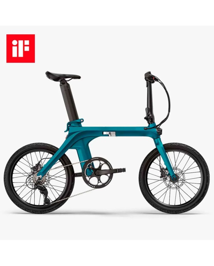 BICI FIIDO ELECTRICA X CLASSIC AZUL ESMERALDA BICI FIIDO ELECTRICA X CLASSIC AZUL ESMERALDA