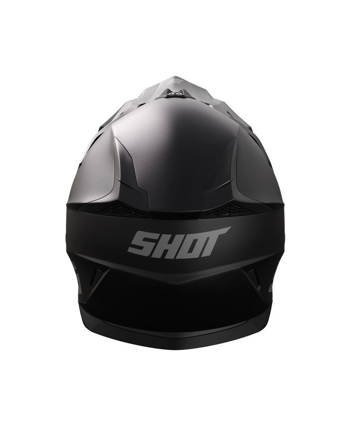 CASCO SHOT PULSE ADULTO SOLID 2.0 NEGRO MATE