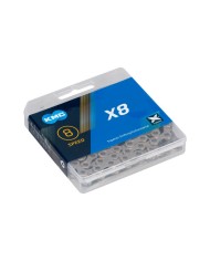 CADENA KMC X8 3/32 SLSL CROMADO CADENA KMC X8 3/32 SLSL CROMADO