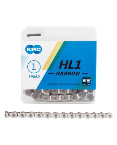 CADENA KMC HL1 3/32 NARROW CROMADO