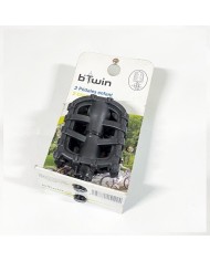 PEDALES DE PLASTICO BTWIN MTB NEGRO PEDALES DE PLASTICO BTWIN MTB NEGRO
