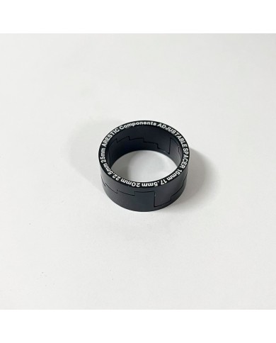 ESPACIADOR DE HORQUILLA ARES 15MM-25MM NEGRO ESPACIADOR DE HORQUILLA ARES 15MM-25MM NEGRO
