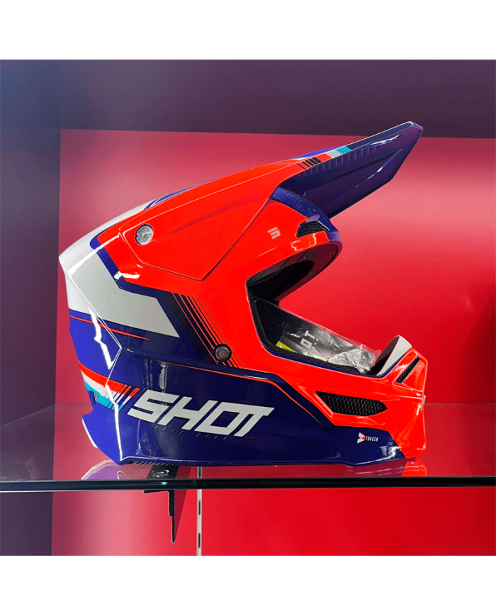 CASCO SHOT FURIOUS KID S NARANJA/AZUL CASCO SHOT FURIOUS KID S NARANJA/AZUL