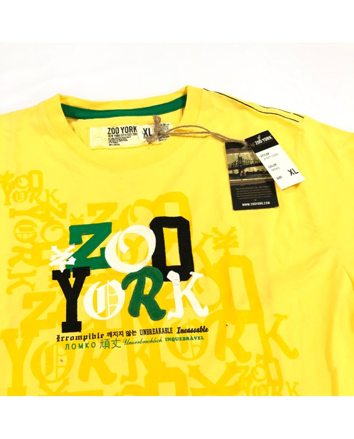 CAMISETA ZOO YORK L AMARILLO OFERTA