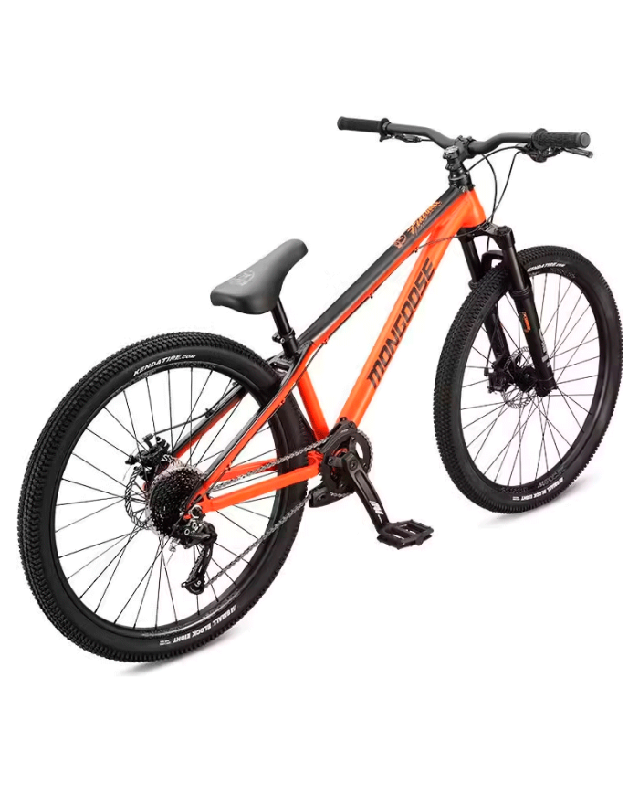 BICI MONGOOSE FIREBALL DIRT NARANJA/NEGRO