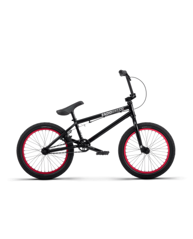 BICI RADIO SAIKO 18" NEGRO/ROJO