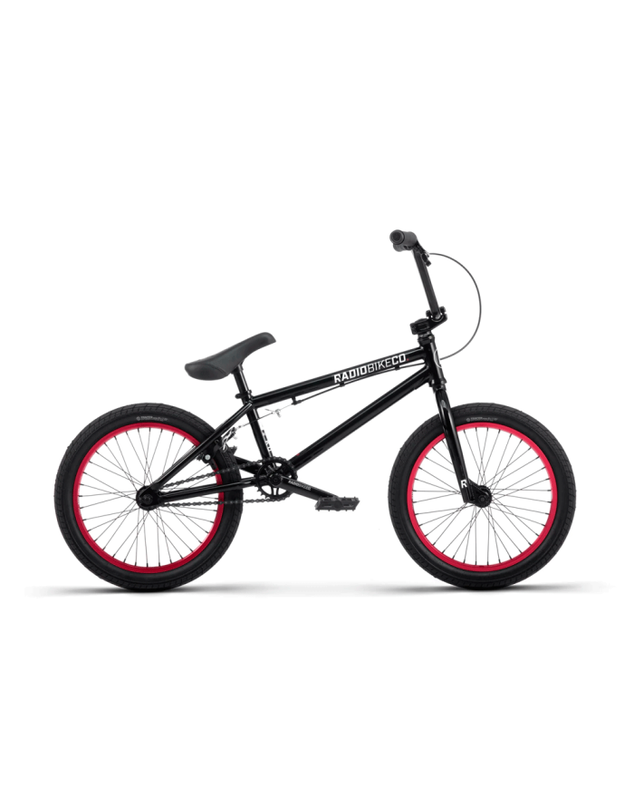 BICI RADIO SAIKO 18" NEGRO/ROJO