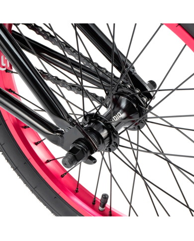 BICI RADIO SAIKO 18" NEGRO/ROJO