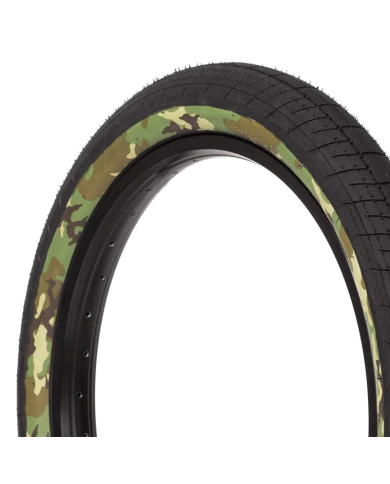 CUBIERTA SALT PLUS STING 2.40"  NEGRO/CAMO VERDE