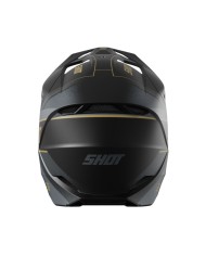 CASCO SHOT FURIOUS NEGRO/DORADO