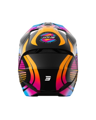 CASCO SHOT FURIOUS NARANJA MIAMI