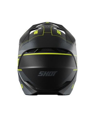 CASCO SHOT FURIOUS NEGRO/AMARILLO