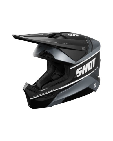 CASCO SHOT FURIOUS NEGRO
