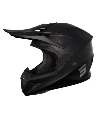 CASCO SHOT PULSE KID 2.0 NEGRO MATE