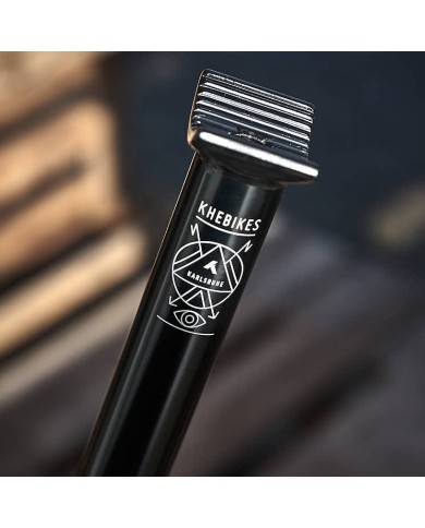 BARRA DE SILLIN KHE PIVOTAL 360MM NEGRO