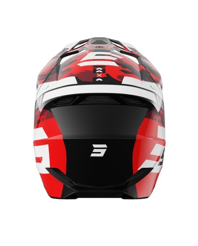 CASCO SHOT FURIOUS M ROJO FLASH