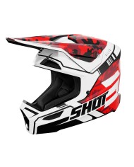 CASCO SHOT FURIOUS M ROJO FLASH