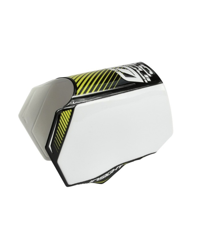 PLACA DE MUMERO DE CUADRO INSIGHT BLANCO/AMARILLO