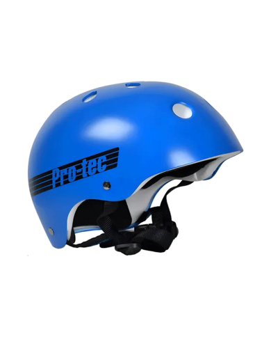 CASCO PRO-TEC CLASSIC AZUL SATINADO RETRO OFERTA