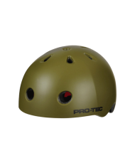 CASCO PRO-TEC STREET LITE L VERDE MILITAR OFERTA
