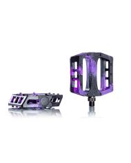 PEDALES DEMOLITION TROOPER MORADO/NEGRO TYE DIE