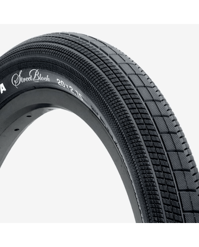 CUBIERTA TIOGA STREET BLOCK 2.10" NEGRO