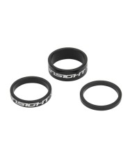 KIT DE ESPACIADORES DE HORQUILLA INSIGHT 1" NEGRO