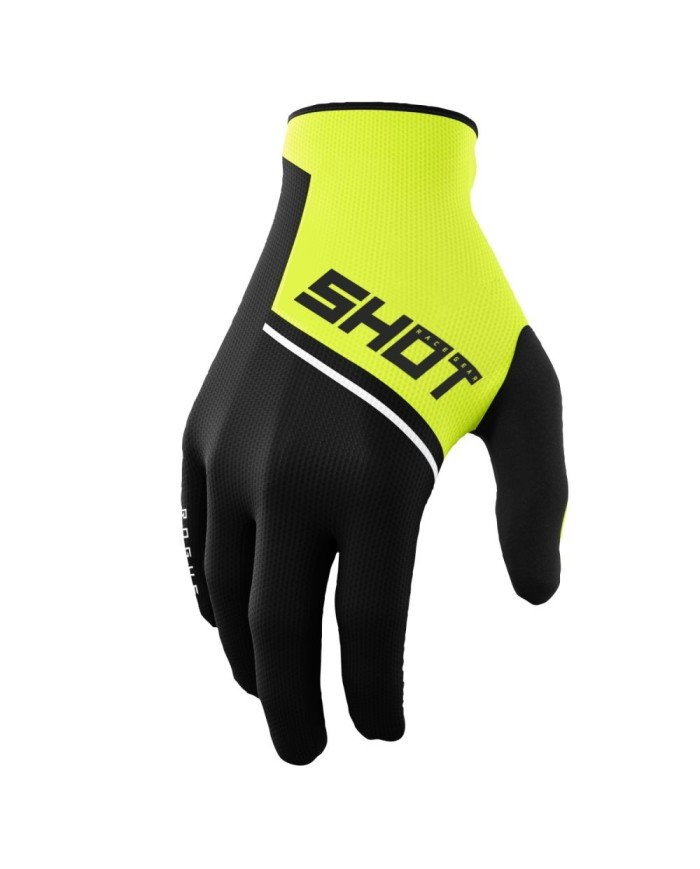 GUANTES SHOT ROGUE L AMARILLO/NEGRO