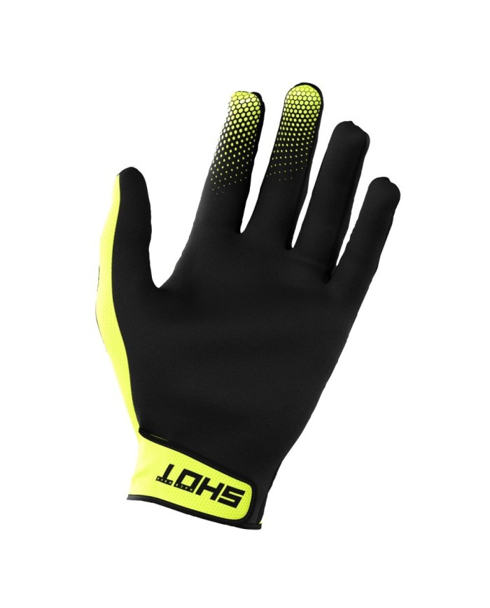 GUANTES SHOT ROGUE L AMARILLO/NEGRO