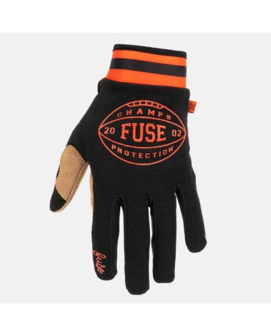 GUANTES FUSE ALPHA CHAMPS NEGRO/ROJO