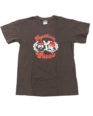 CAMISETA ACTION WHEELS CHEECH Y CHONG S MARRON