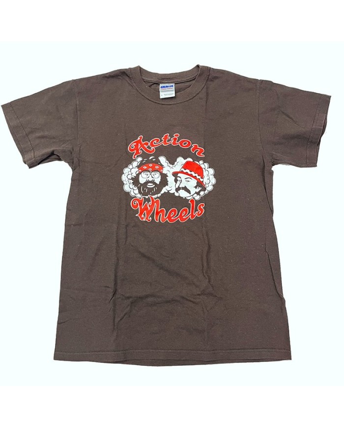 CAMISETA ACTION WHEELS CHEECH Y CHONG S MARRON