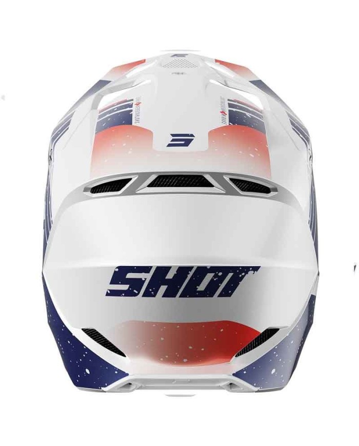 CASCO SHOT FURIOUS MIRAGE M AZUL/ROJO