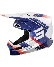 CASCO SHOT FURIOUS MIRAGE M AZUL/ROJO