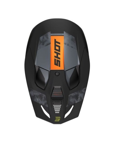 CASCO SHOT FURIOUS PATROL NEGRO/KAKI