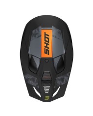 CASCO SHOT FURIOUS PATROL NEGRO/KAKI