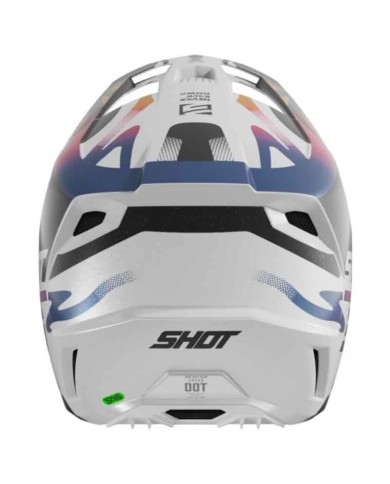 CASCO SHOT SPEED WAVE NEGRO/BLANCO