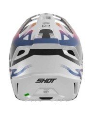 CASCO SHOT SPEED WAVE NEGRO/BLANCO