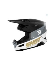 CASCO SHOT FURIOUS LEAGUE NEGRO/DORADO