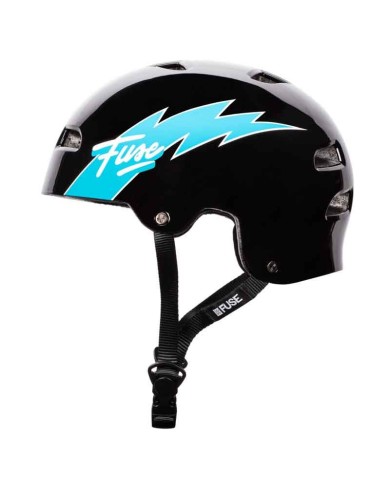 CASCO FUSE ALPHA NEGRO FLASH