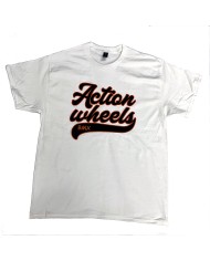 CAMISETA ACTION WHEELS BASEBALL BLANCO