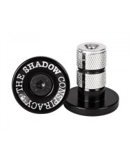 TAPONES DE MANILLAR SHADOW DEADBOLT NEGRO TAPONES DE MANILLAR SHADOW DEADBOLT NEGRO
