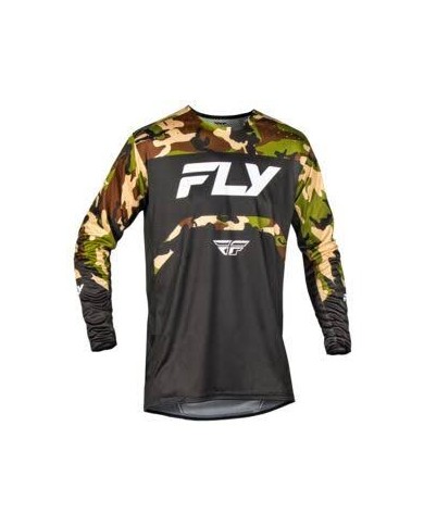 JERSEY FLY RACING RAYCE YOUTH L NEGRO/CAMO