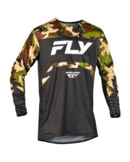 JERSEY FLY RACING RAYCE YOUTH L NEGRO/CAMO
