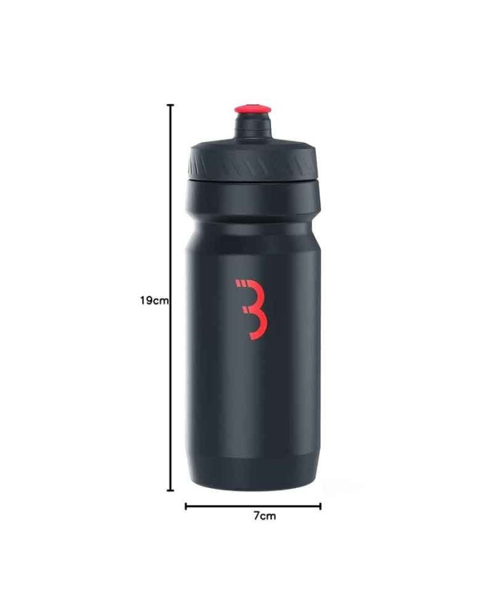 BIDON COMPTANK 500ML NEGRO/ROJO