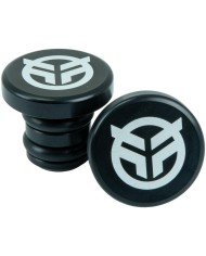 TAPONES DE MANILLAR FEDERAL ALUMINIO NEGRO TAPONES DE MANILLAR FEDERAL ALUMINIO NEGRO