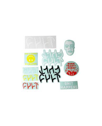 KIT DE PEGATINAS CULT KIT DE PEGATINAS CULT