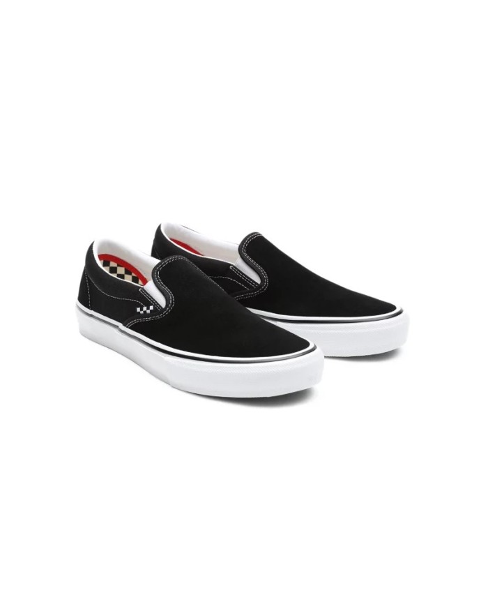 ZAPATILLAS VANS SKATE SLIP ON NEGRO/BLANCO OFERTA ZAPATILLAS VANS SKATE SLIP ON NEGRO/BLANCO OFERTA